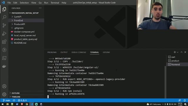 #path2DevOps - ep07 - Running full stack containerized - docker compose - multi stage build смотреть онлайн