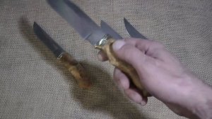 Рукоятки ножей из сувели березы