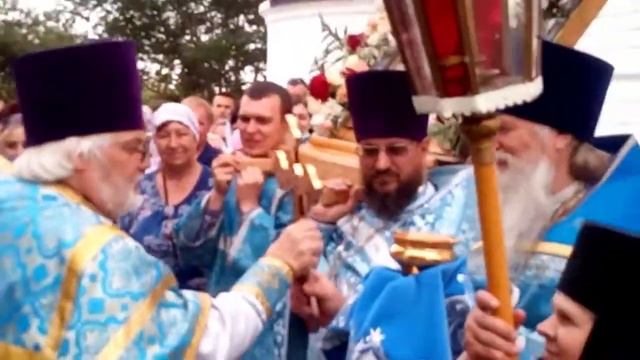 Праздник иконе Пресвятой Богородицы ' Нерушимая стена" в с. Никольском. смотреть онлайн