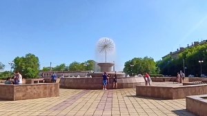 Магнитогорск, прогулка по скверам Ленинского района, улица Набережная (06.06.2021)