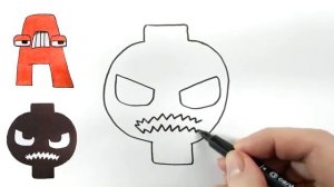 Русский Алфавит Лор, Рисуем злую Ф