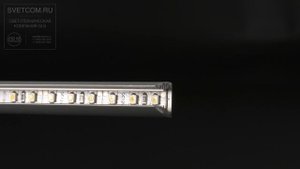 профиль для стеклянных полок алюминиевый | Обзор товара