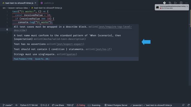 Test linters that kill test's complexity смотреть онлайн