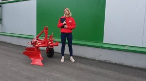 Польский плуг двухкорпусный для минитрактора с углоснимом Wirax. Обзор и мнение