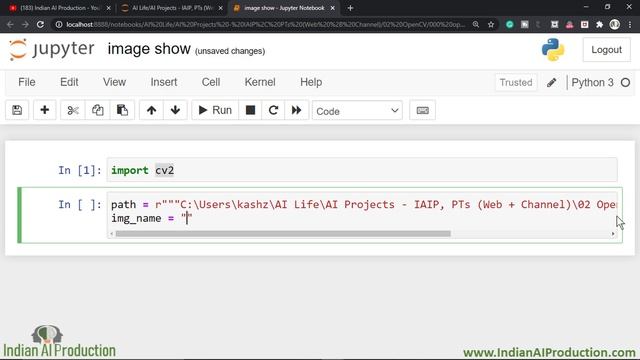 Read and Show image using OpenCV | Show Multiple Image | Computer Vision | OpenCV Tutorial In Hindi