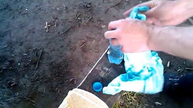 Кипячение воды в пластиковой бутылке :) смотреть онлайн