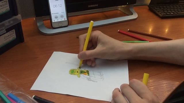 Ninja-Draw 20 минут (Ллойд Наследие) LEGO Ninjago смотреть онлайн