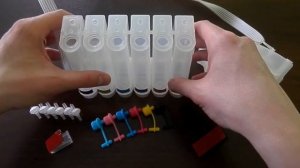 СНПЧ HP177 для D7163 с чипами