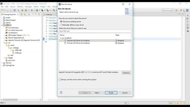 Unable to compile class for JSP