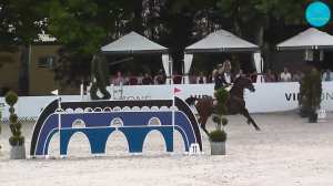 Ксения Хайрулина и Флиппер Бой, Гран-при, 150 см. Этап куба мира CSI01*, Бишкек, 12-05-23.