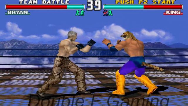 Team Battle Gameplay Bryan/Lei - Tekken 3 (HD) смотреть онлайн