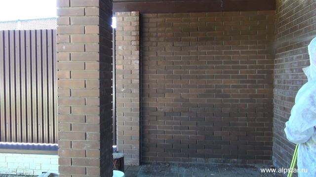 Удаление высолов на кирпиче и гидрофобизация смотреть онлайн