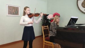 Нехайчик Кристина (10лет,скрипка)-Э.Дженкинсон "Танец"