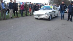 Ford Lotus Cortina Mk1's, Jim Clark Trophy, 80th Members' Meeting, Goodwood Motor Circuit