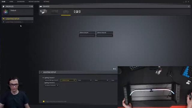 Building an RGB Monitor base with the Corsair iCUE LS100 RGB Light Strips смотреть онлайн