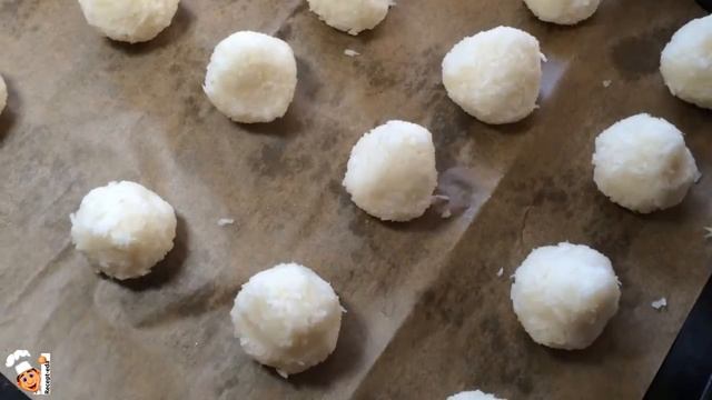 Печенье из кокосовой стружки без муки, кокосанка на белках