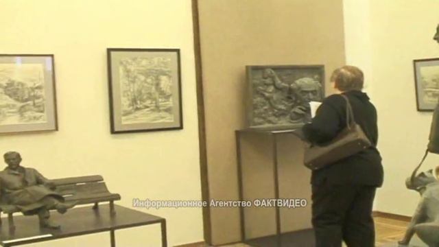Выставка Н Иванова  Скульптура графика