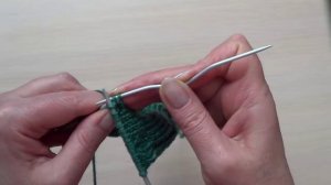 Вязание простого узора АРАНЫ спицами