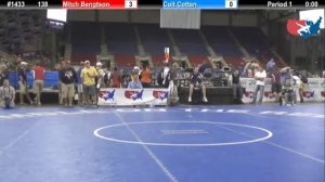 Fargo 2012 138 Round 8: Mitch Bengtson (Minnesota) vs. Colt Cotten (Pennsylvania)