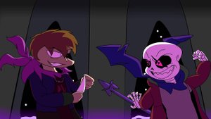 Попал в свапфелл и сражаюсь с местным свап Сансом! Swapfell: Discord