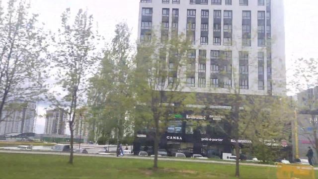 Car ride / Прогулка по Обнинску на машине смотреть онлайн