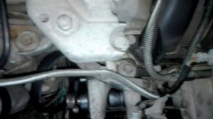 Замена насоса ГУР RENAULT SCENIC 1.6I 16v