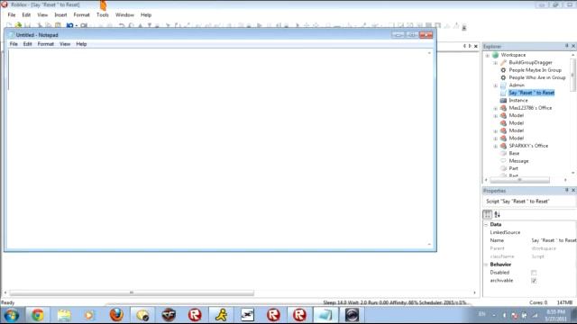 How To Make A Reset Script On Roblox смотреть онлайн