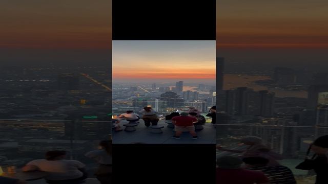 Бангкок Mahanakhon Sky Walk #shorts