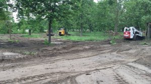 Земляные работы, снятие дерна