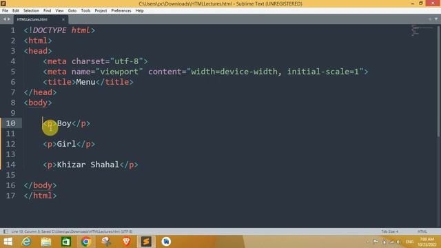 HTML5 Div Tag Section Tag Span Tag | HTML5 Full Course | Web Designing Full Course