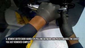 2019 2020 Infiniti QX80 door handle replacement