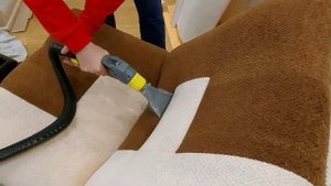 Мощный способ очистить диван кресло Моющий пылесос