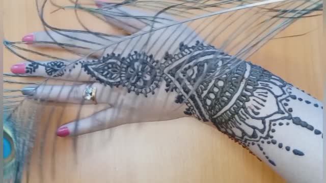 Хенна узорный дизайн для начинающих, часть 1 #henna #hennadesign #art #красиваярука
