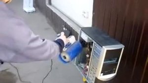 Работа ветродуйки