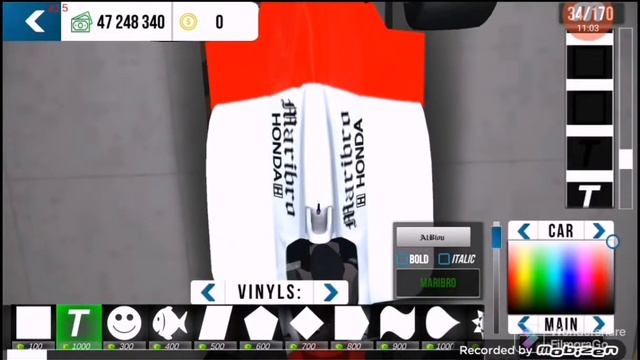 Как сделать топ винил на ф1 в car parking multiplayer
