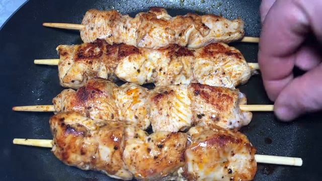 ШАШЛЫЧКИ НА СКОВОРОДКЕ СУПЕР РЕЦЕПТ смотреть онлайн