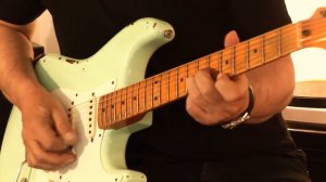 2015 Fender Custom Shop 1957 Fender Stratocaster, surf green over 2-tone sunburst, Part1