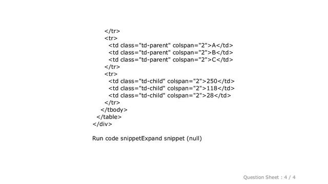 HTML : Bootstrap Data Table - Different number of cells of rows with the same width смотреть онлайн