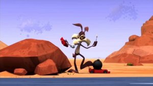 Wile E Coyote And The Road Runner In "Remote Out Of Control"