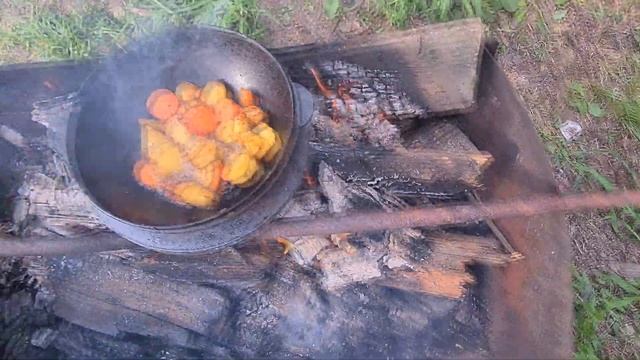 Ужин по царски в Деревне Рецепт от Кухня Аборигена. Жизнь и быт в деревне.