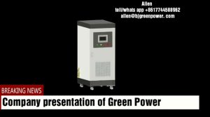 Company presentation of Green Power