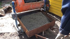 Пескоцементные блоки.