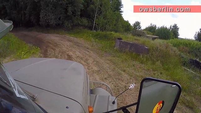 OFF Road!!!! Russian 6x6 Military Truck