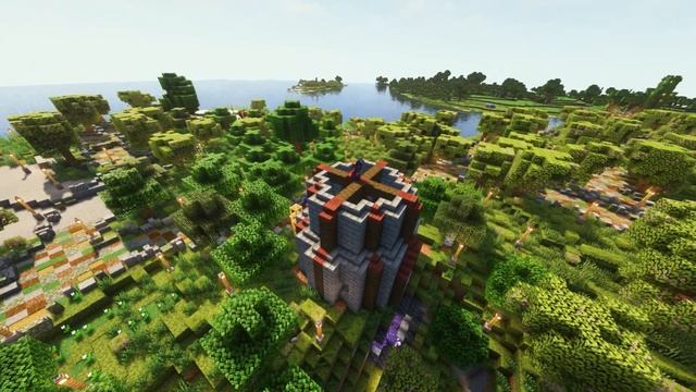 Магическая башня в майнкрафт смотреть онлайн