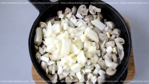 ГРИБЫ тушеные в сметане РЕЦЕПТ приготовления. Готовим просто.