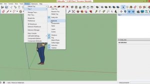 Sketchup Side Toolbar Missing [SOLVED]