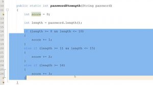 Check the Strength of a Password Using Java