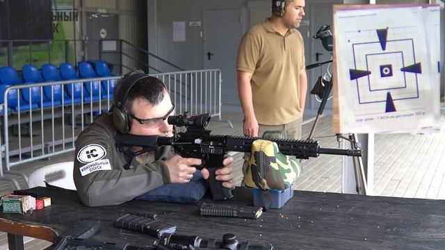 Сравнительный отстрел ADAR 2-15 и KURBATOV ARMS R-715 смотреть онлайн