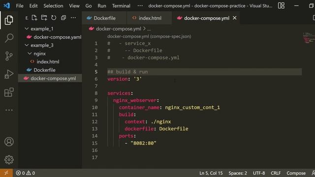 Docker Compose? Practice here!! 6 examples covering various aspects. смотреть онлайн