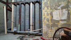 Сантехника. Простая разводка труб в ванной. #сантехника